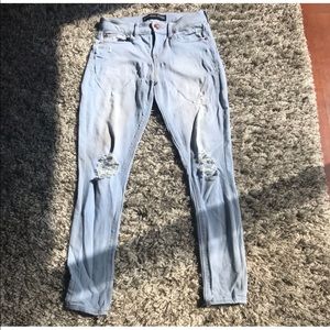 Express ripped jeans